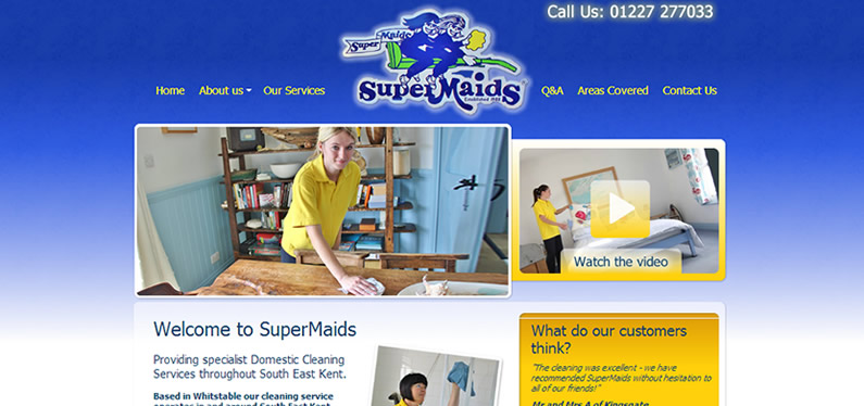 Web design for company in Kent